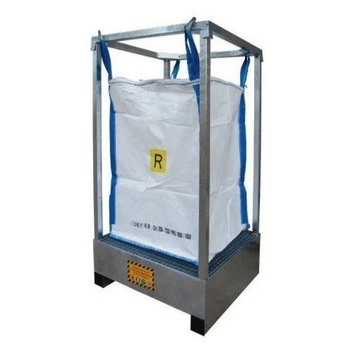Опора для big bag - BV500RZ - Ricomi srl - из гальванизированной стали / вертикальная / напольная