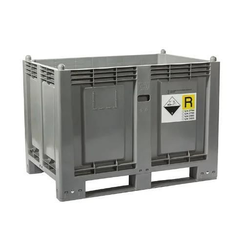 Контейнер для отходов из пластика - R30185743N - Ricomi srl - для опасных отходов / с крышкой