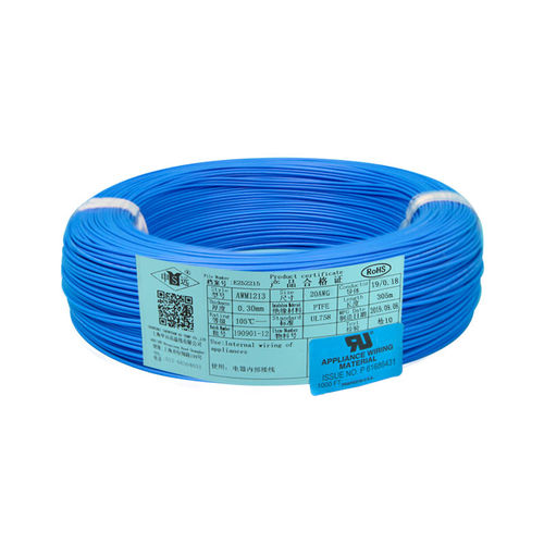 Изолированный электрический провод - UL1213 series - Shanghai Shenyuan High Temperature wire Co., Ltd - из меди / из ПТФЭ / гибкий