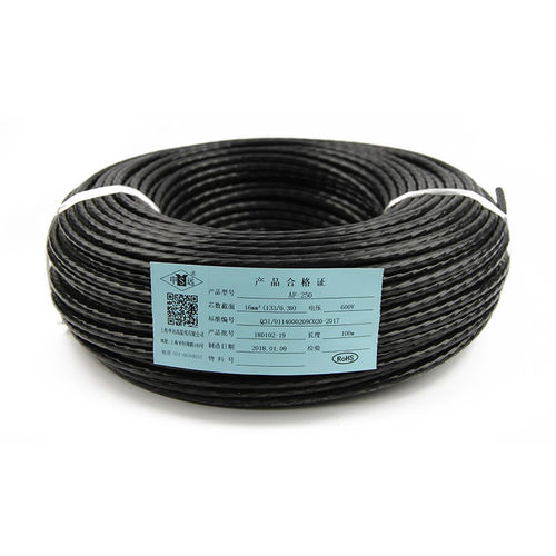 Изолированный электрический провод - AF250 / AF250X series - Shanghai Shenyuan High Temperature wire Co., Ltd - из меди / гибкий / многопроволочный