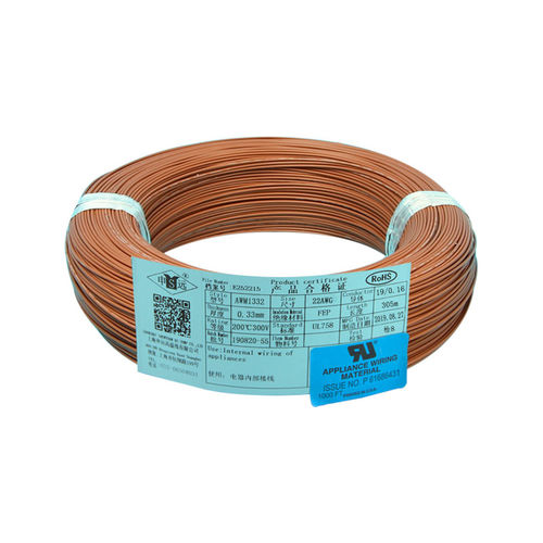 Изолированный электрический провод - UL1332 series - Shanghai Shenyuan High Temperature wire Co., Ltd - из меди / из ФЭП / гибкий