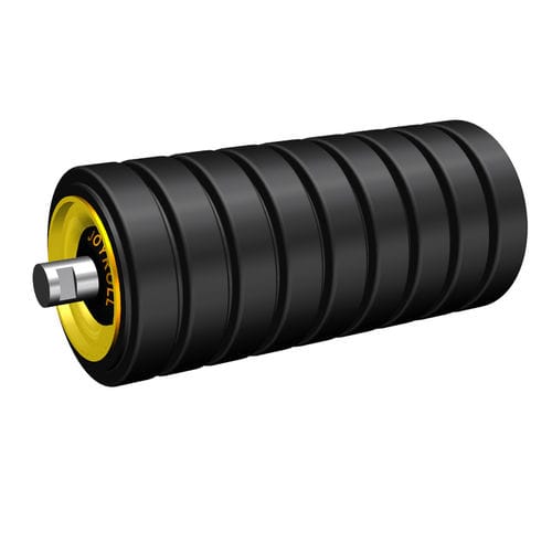 Свободный конвейерный ролик - Hebei Joyroll Conveyor Machinery Co., Ltd. - из металла / для высоких нагрузок / устойчивый к истиранию