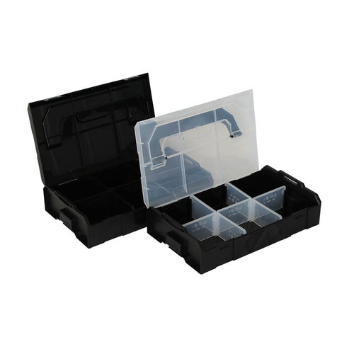 Коробка для упаковки из пластика - L-BOXX Mini - BS Systems GmbH & Co. KG - для небольших деталей / по индивидуальному заказу