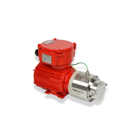 Насос ATEX - mzr-11557 Ex - HNP Mikrosysteme GmbH - шестеренчатый / для воды / для краски