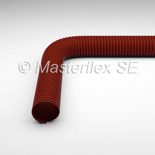 Гибкий шланг с двойной стенкой - Master-SIL 2 - Masterduct Brasil - для горячего воздуха / из силикона / из стали