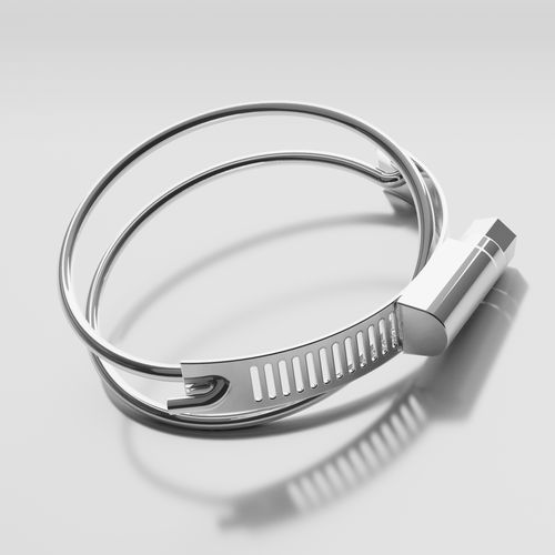 Зажимной хомут из нержавеющей стали - Master-Grip Double Wire Clamp, screw-fitting - Masterduct Brasil - винтовой