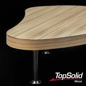 Программное обеспечение CFAO - Wood - TOPSOLID SAS - моделирования / 3D-моделирования / для разработки
