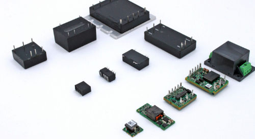 Преобразователь DC/DC мощности - Elektrosil GmbH - монтированный на шасси
