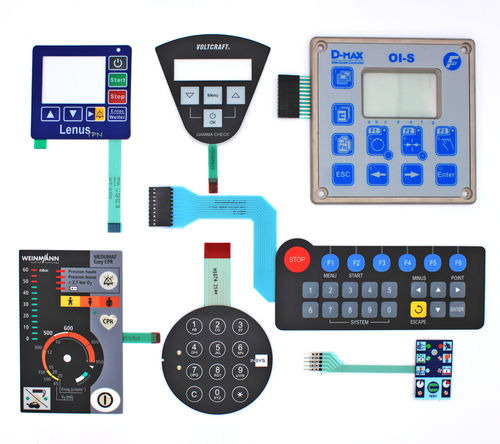Мембранная цифровая клавиатура - Elektrosil GmbH - компактная / на заказ / для контроля