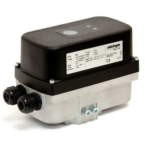 Привод для клапана сервопривод - ELEKTROGAS MZ - Elettromeccanica Delta S.p.A. - механизированный / 90° / монофазовый