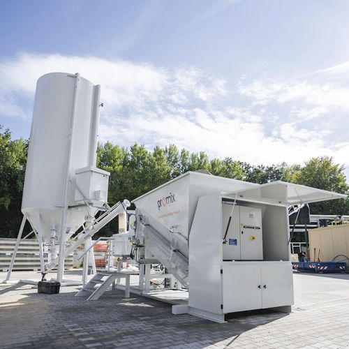 Мобильная бетоносмесительная установка - promix-500 - promix Anlagenbau GmbH & Co. KG - компактная / автоматическая