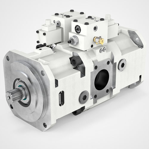 Гидравлический насос с осевым поршнем - DPVD series - Liebherr Machines Bulle SA - пневматический / для открытого контура / высокое давление