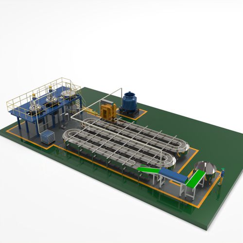Производственная линия для подушки - HOT MELT PSA PILLOW-SHAPED PRODUCTION LINE - foshan jct machinery ltd - автоматическая / контролируемая PLC / со смесителем