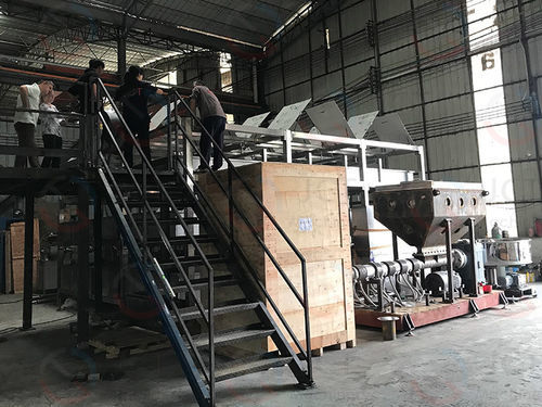 Производственная линия контролируемая PLC - foshan jct machinery ltd - с сенсорным экраном / со смесителем / для дозатора