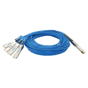 Кабельная сборка из активной меди (ACC) - JPC Connectivity - QSFP-DD / Ethernet / тип mini-breakout