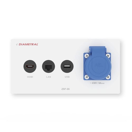 Распределительная панель DC - ZSF-06 - Diametral a.s. - AC / HDMI / USB