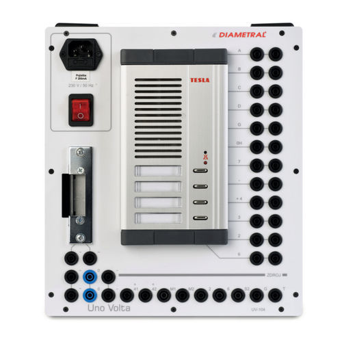 Демонстрационный стенд для электроустановки - UV-104 - Diametral a.s.