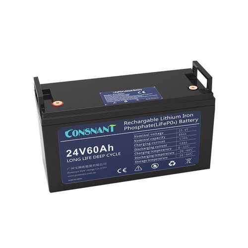 Аккумулятор LiFePO4 - LFP2460 - Shenzhen Consnant Technology Co., Ltd. - прямоугольный / 24 В / для телекоммуникационного оборудования