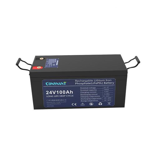 Аккумулятор LiFePO4 - LFP24100-A - Shenzhen Consnant Technology Co., Ltd. - прямоугольный / 24 В / для ИБП