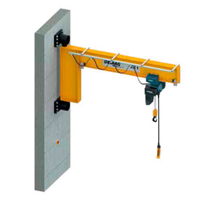 Башенный кран с электроприводом - Alexandria Crane Systems - фиксированный / со стрелой / для строительства
