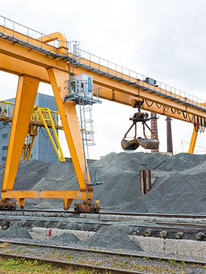 Козловой кран для использования в специальных условиях - Alexandria Crane Systems - мобильный