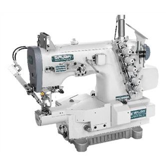 Швейная машина челночный стежок - SIRUBA S007K/KD Series - H SEWING CO., LTD. - интерлок / с тремя иглами / для ткани