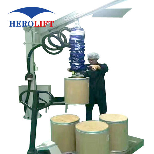 Подъемная труба для картонных коробок - VEL140-2.5-STAND - Herolift - для бочек / для листового металла / для багажа