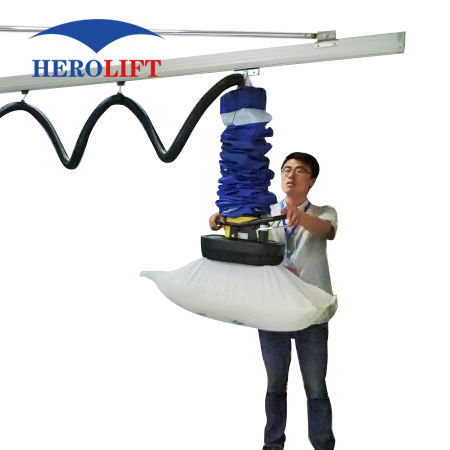 Подъемная труба для бочек - VEL160-2.5-Std - Herolift - для картонных коробок / для мешка / для камня