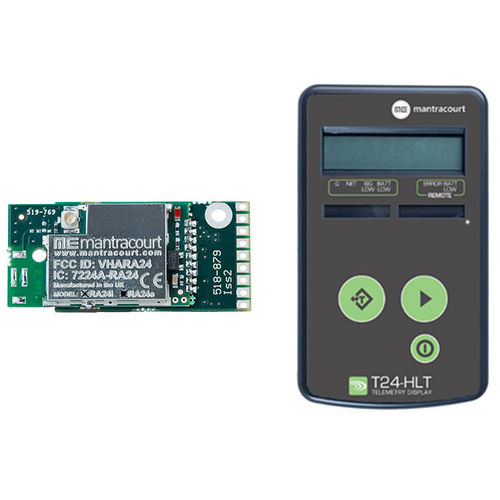 Тензиометр для разматывания кабеля - T24 series - Mantracourt Electronics Ltd - переносной / беспроводной