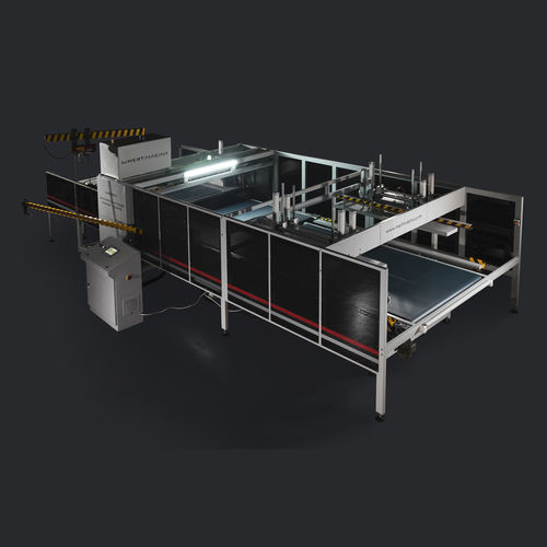 Автоматическая упаковочная машина - M-2200 + - MERT MACHINERY - для матрасов / с конвейером