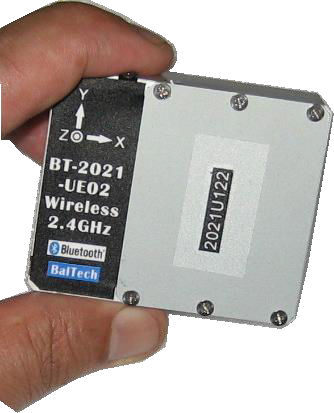 Электронный датчик вибраций - BT-2021UE - BalTech Co. Ltd. - для контроля машины / беспроводной