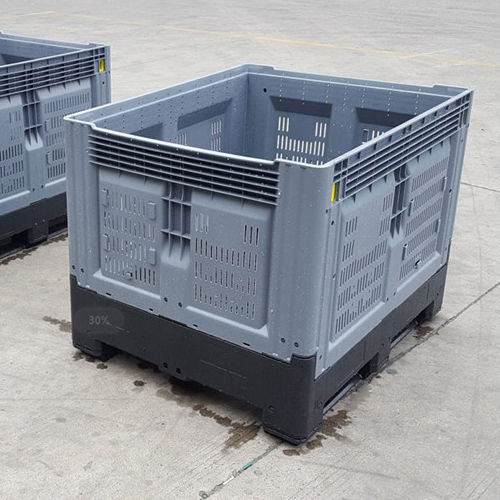 Ящичный поддон из ПЭНД - KT-FB810M - Qingdao King Tai Plastic Industry Co.,Ltd - для хранения / транспортный / сельскохозяйственный