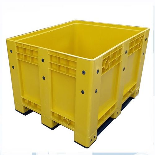 Ящичный поддон из пластика - KT-PB760S - Qingdao King Tai Plastic Industry Co.,Ltd - для хранения / штабелируемый / многоразовый
