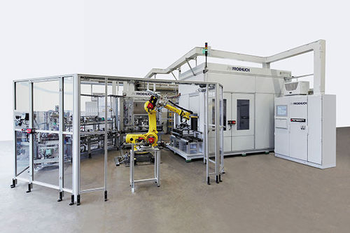 Ротационный тестер герметичности - JW FROEHLICH Maschinenbau GmbH - для двигателя / автоматический / с сухим воздухом