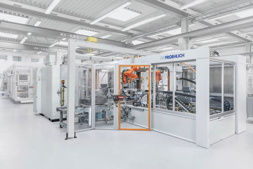 Механический испытательный стенд - EOL  - JW FROEHLICH Maschinenbau GmbH - функциональный / смещения / автоматизированный