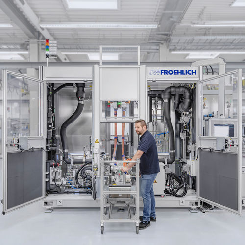 Испытательный стенд давление - JW FROEHLICH Maschinenbau GmbH - мощности / температуры / расхода