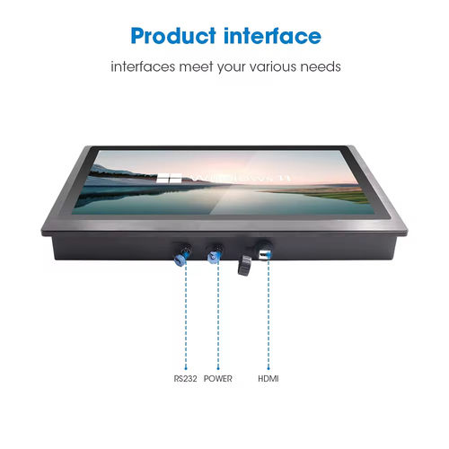 Монитор LCD - ITD24CMG1IP*1 - Shenzhen ITD Display Equipment Co., LTD - с проекционно-емкостной технологией / с резистивным сенсорным экраном / со светодиодной подсветкой