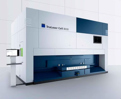 Станок для резки лазер 3D - TruLaser Cell 8030 - TRUMPF Maquinaria, S.A. - волоконный лазер / для металла / для листа