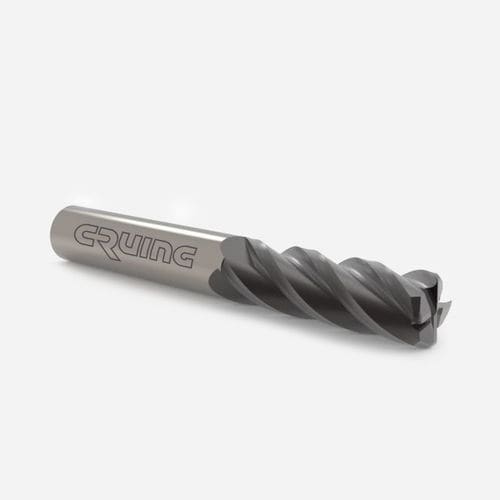 Фрезер с угловым радиусом - AM55 series - Cruing Italy srl - тороидальный / твердый карбид / шпоночный