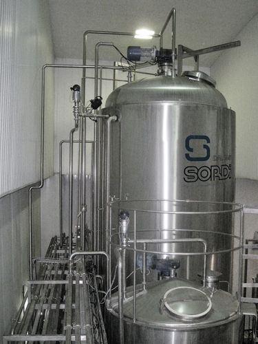 Асептический резервуар - Sordi SRL - для стокирования / для стерилизации / для продуктов питания