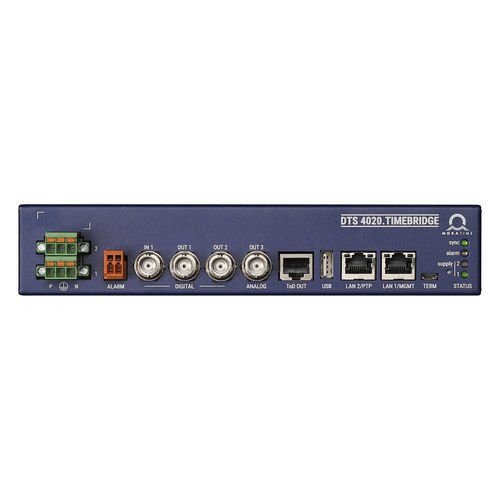 Часы PTP - DTS 4020.timebridge - MOBATIME Swiss Time Systems - синхронизированное / IEEE 1588 / подчиненное устройство