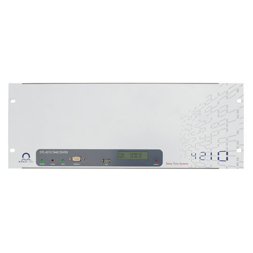 Сервер времени Grandmaster - DTS 4210  - MOBATIME Swiss Time Systems - NTP / PTP / IEEE1588