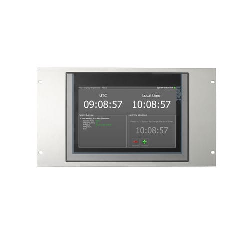 Панель управления судового времени - STC - MOBATIME Swiss Time Systems - с сенсорным экраном