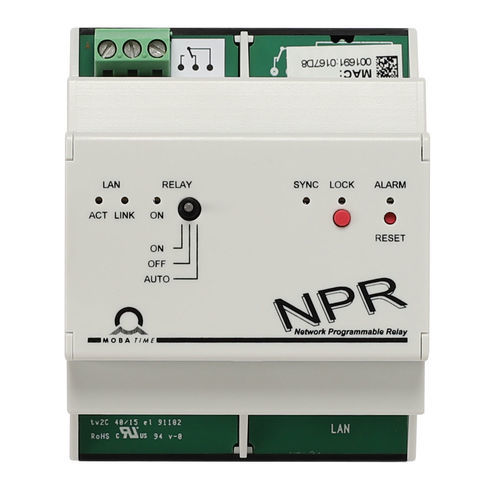 Программируемое реле в сети - NPR - MOBATIME Swiss Time Systems - NTP
