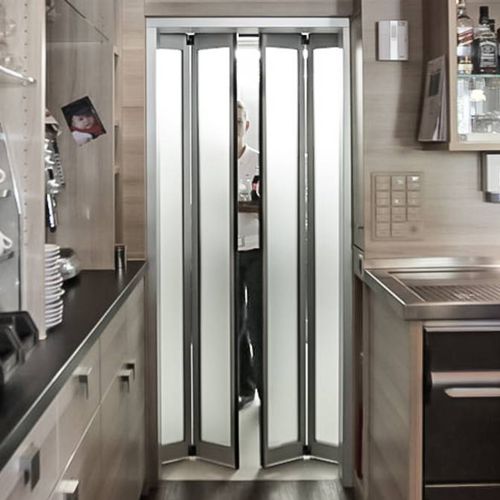 Складной ворота - FFM - Gilgen Door Systems AG - из стекла / для наружного использования / автоматический