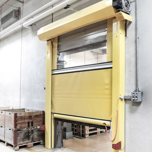 Быстрый ворота - Gilgen Door Systems AG - рулонный / ПВХ / застекленный