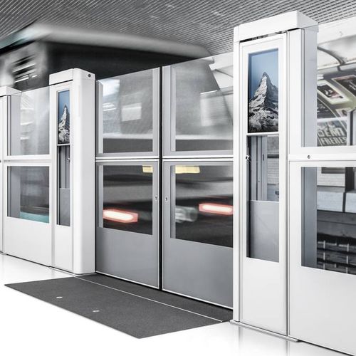 Ворота для пирса - PSD-H  - Gilgen Door Systems AG - створчатый / раздвижной / застекленный