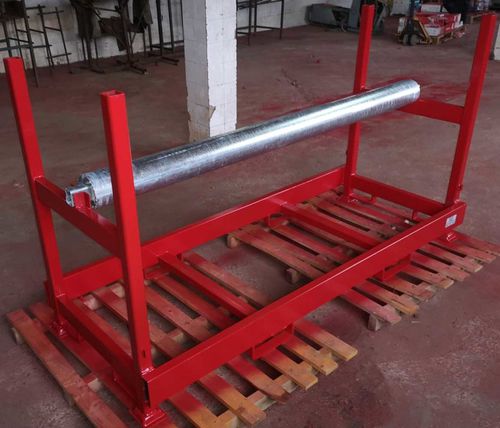 Ящичный поддон из стали - RED - BAN-INOX - для бумаги в рулонах