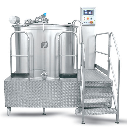 Пастеризатор для мороженого - CASARO P300 - P600 - P1000 - Frigojollinox s.r.l. - для молочных продуктов / автоматический / контролируемый PLC