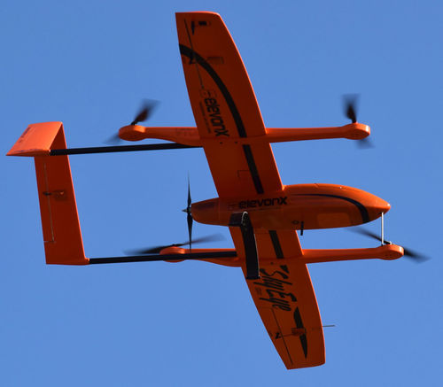 Беспилотник самолетного типа - SkyEye VTOL - ElevonX - для контроля / для картографии / автономный блок
